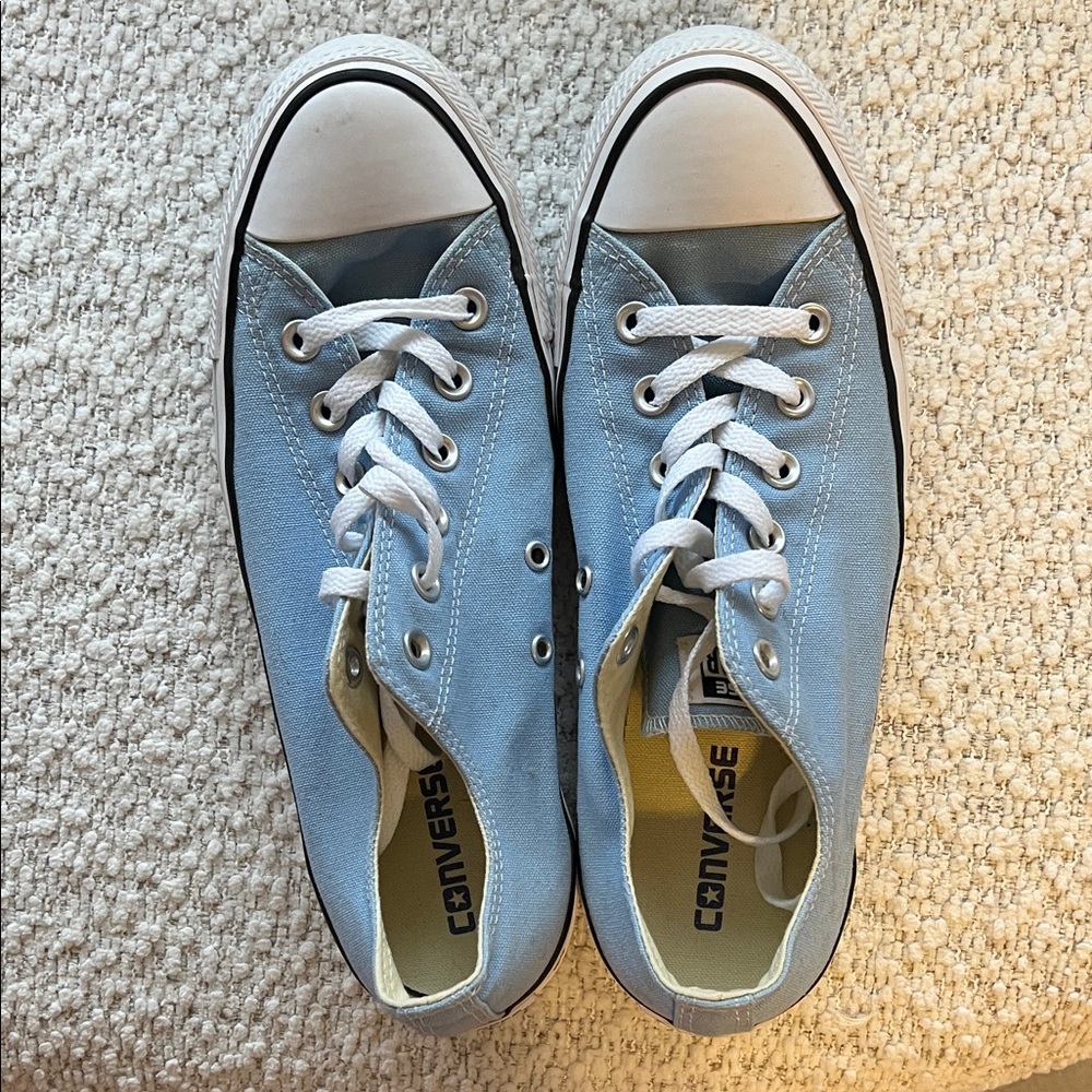 Converse Sky Blue Canvas Shoes